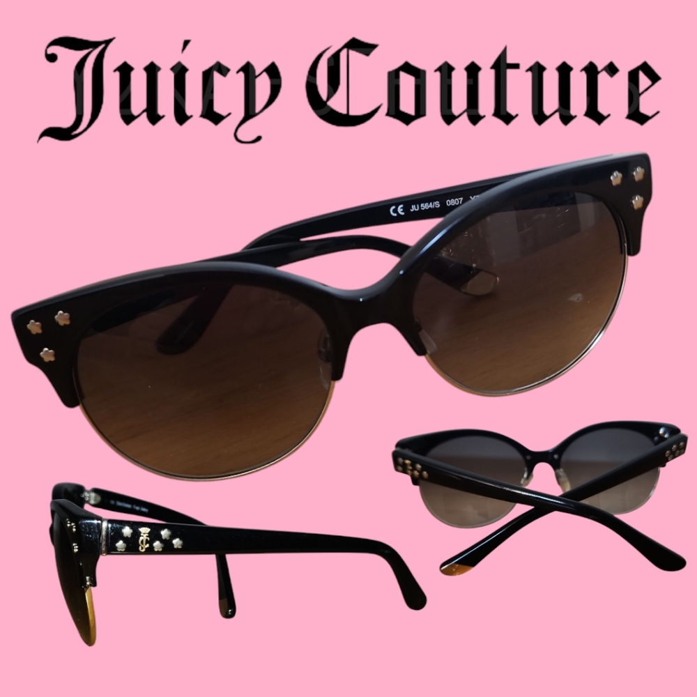 Juicy Couture Sunglasses JU 564/S Black 0807 Size 54mm Frame
